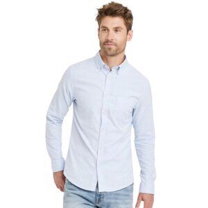 Men's Every Wear Long Sleeve Oxford Button-Down Shirt - Goodfellow & Co- Size L